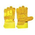 Yellow Cow Split Leather Patched Palm Work Glove
